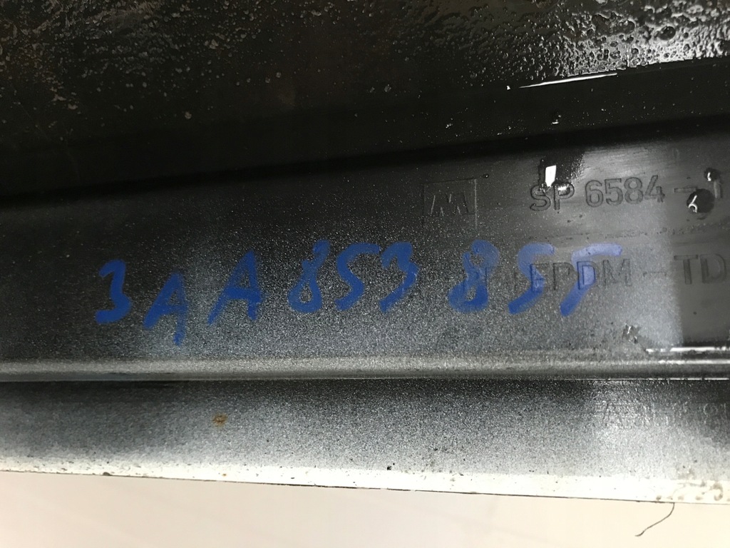 фото №6, Молдинг поріг ліва vw passat b7 3aa853855