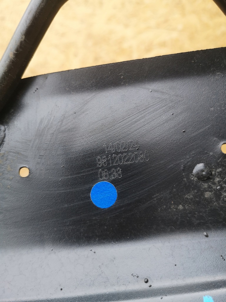 фото №7, Toyota proace кронштейн корзина колеса запасного 9812022080