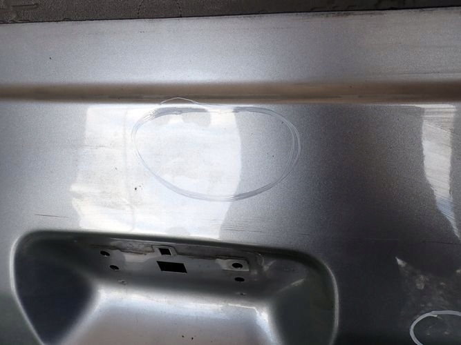 фото №11, Opel vivaro c 16- крышка багажника задняя задняя