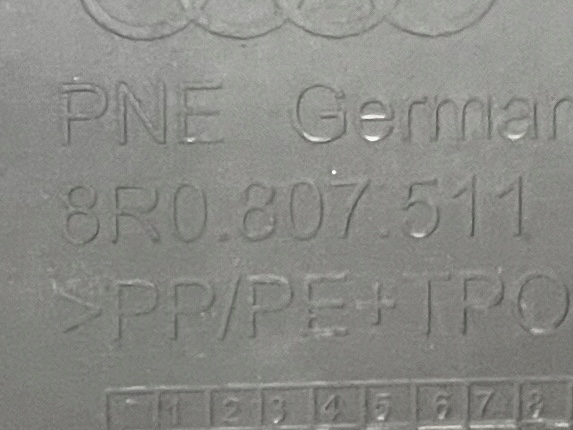 фото №8, Audi q5 8r0 08-16r бампер задняя задний 8r0807511 оригинал