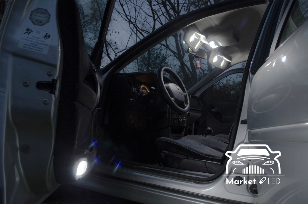 фото №9, Лампочка led seat ibiza 3 - набор освещение салона led vip wysoka качество