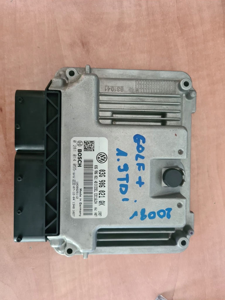 фото №1, Vw golf plus 1.9 tdi бортовий комп'ютер блок керування двигуна