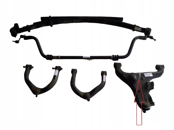 фото №1, Рычаг передний нижний nissan titan armada