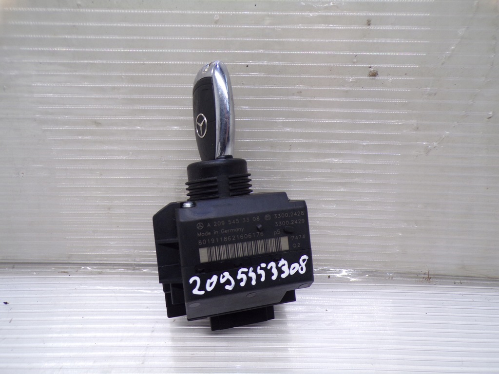 фото №1, Замок запалювання + ключ mercedes w203 w209 clk