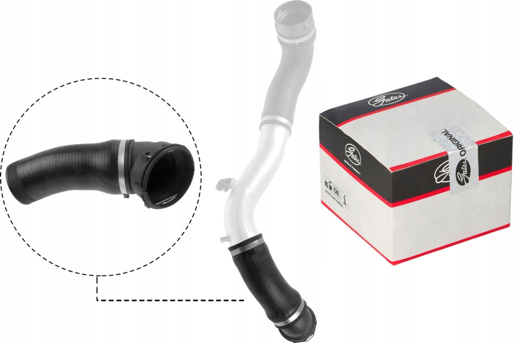 фото №10, Gates шланг радіатора bmw 5 e60 5 e61 2.0d 04.05-05.10