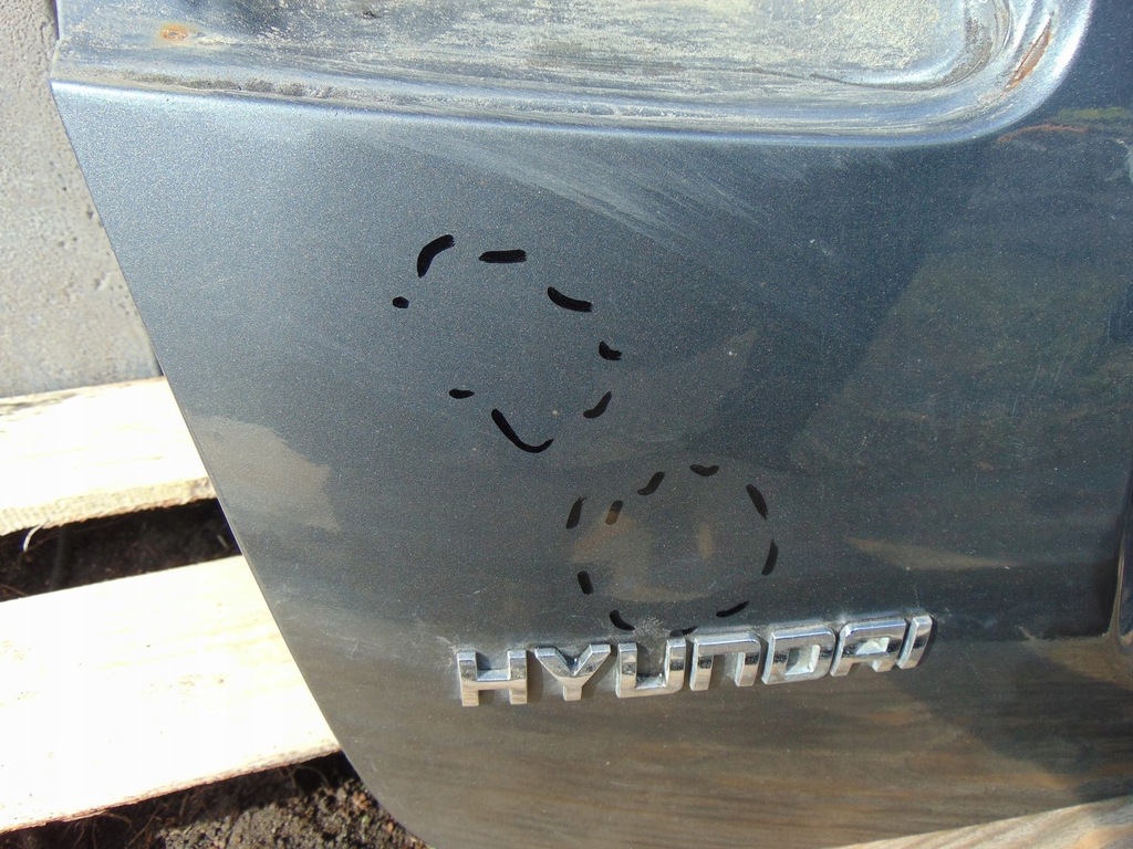 фото №9, Кришка багажника багажника задня hyundai santa fe ii