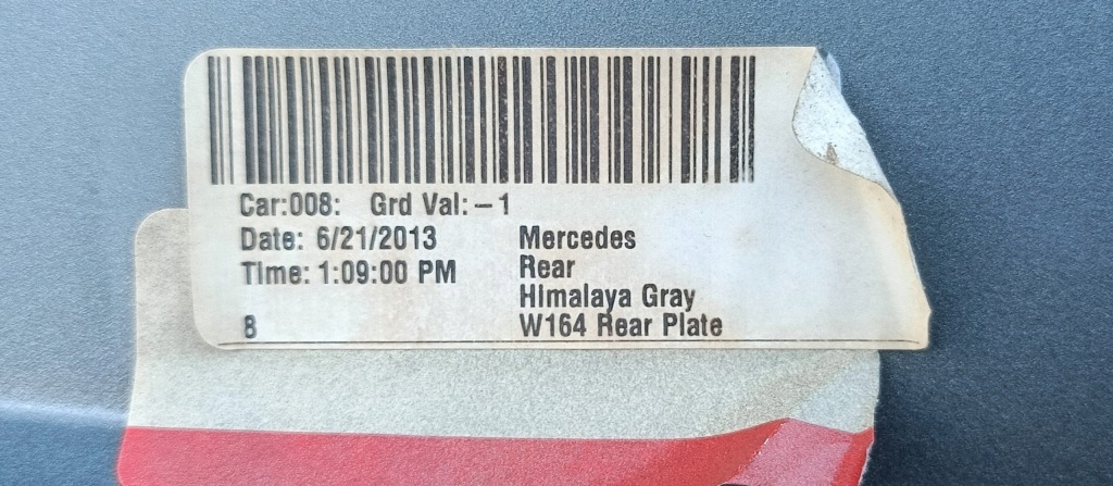 Mercedes ml w164 спойлер диффузор задний edition 1 amg performance s Доставка