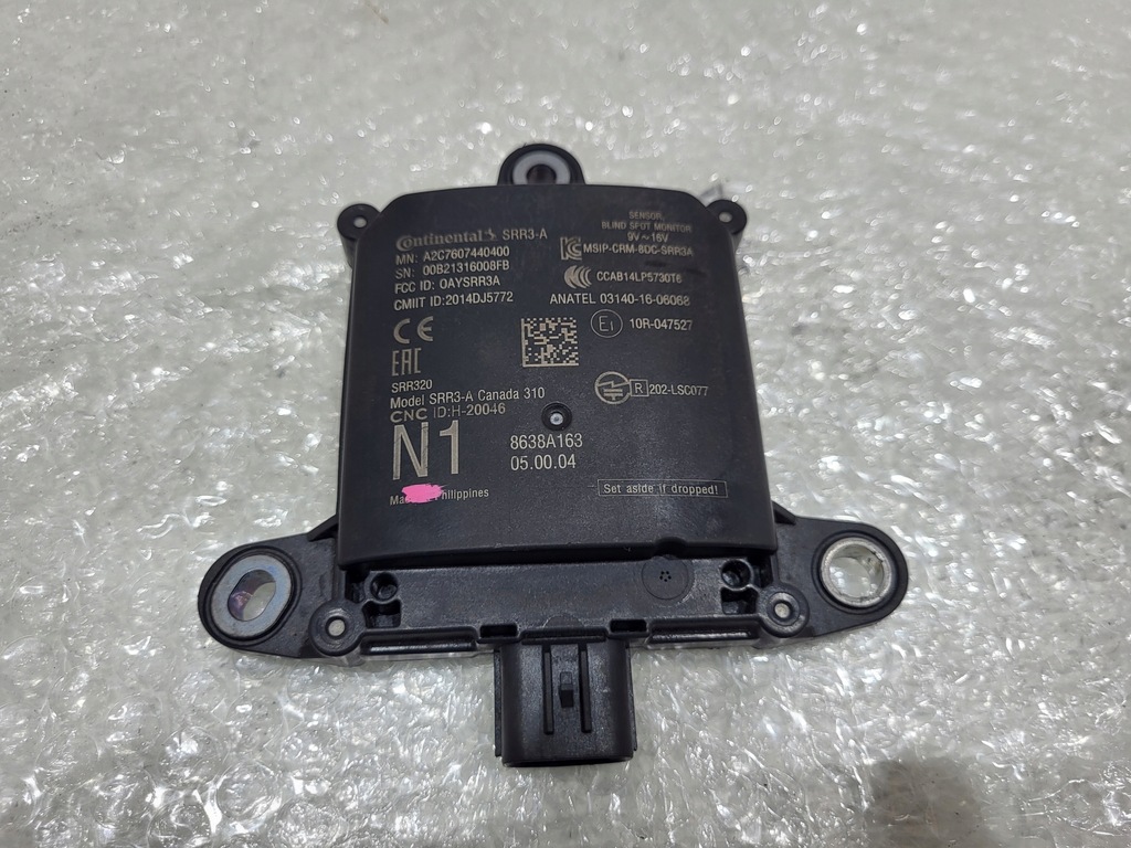 фото №1, Mitsubishi eclipse cross радар датчик мертвого pola задня лівий оригінал!