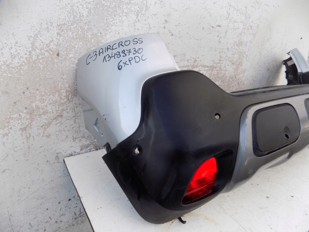 фото №6, Бампер задняя citroen c3 aircross 6xpdc 13489730