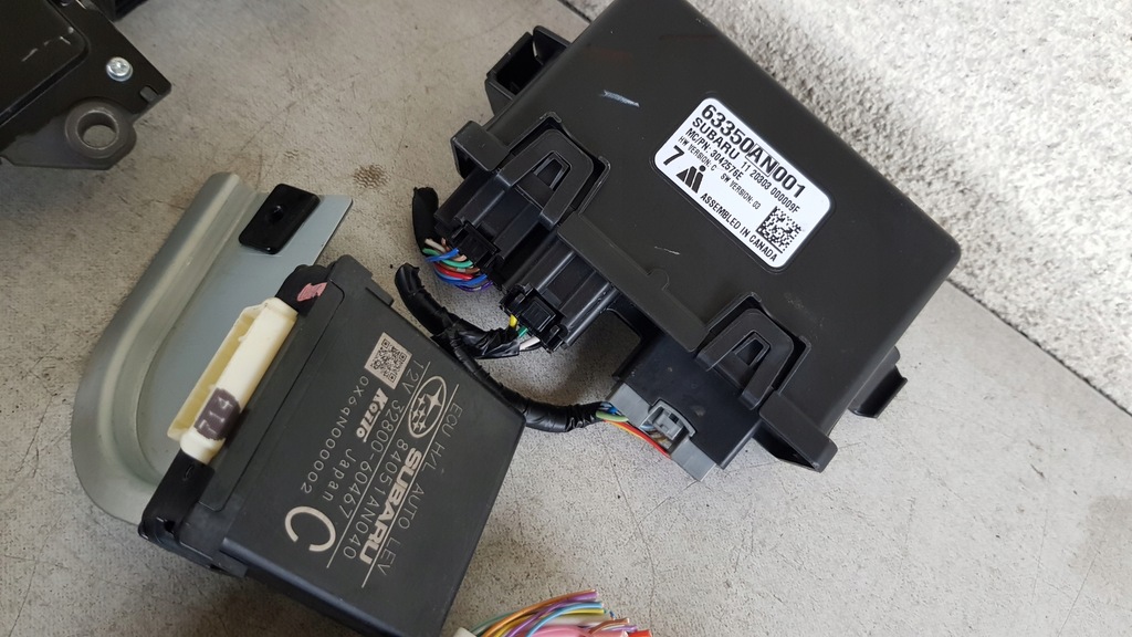 фото №7, Бортовой компьютер набор subaru outback vi 2.5 169km 20-