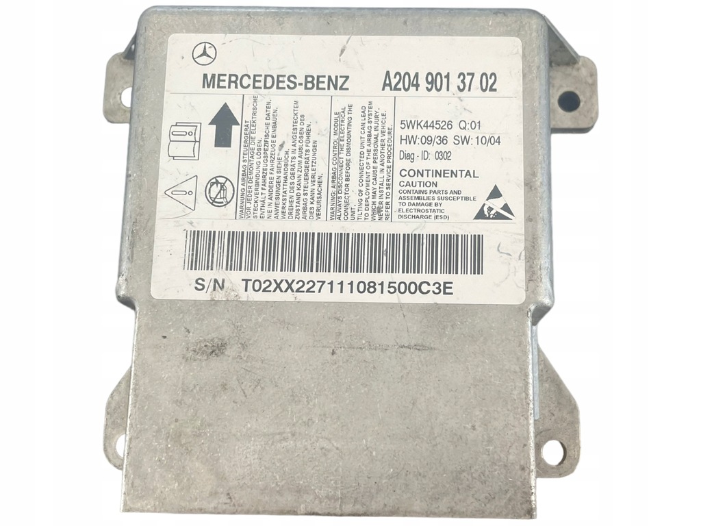 фото №1, Mercedes glk x204 модуль подушка безпеки a2049013702