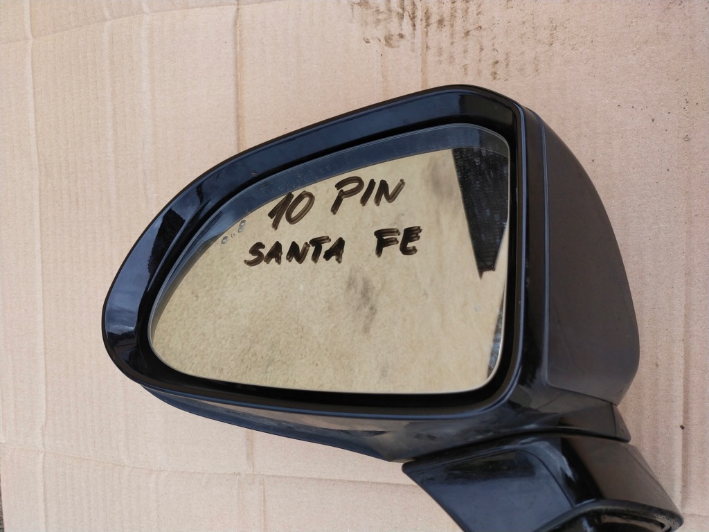 Hyundai santa fe iv зеркало левая 10 pin с Разборки