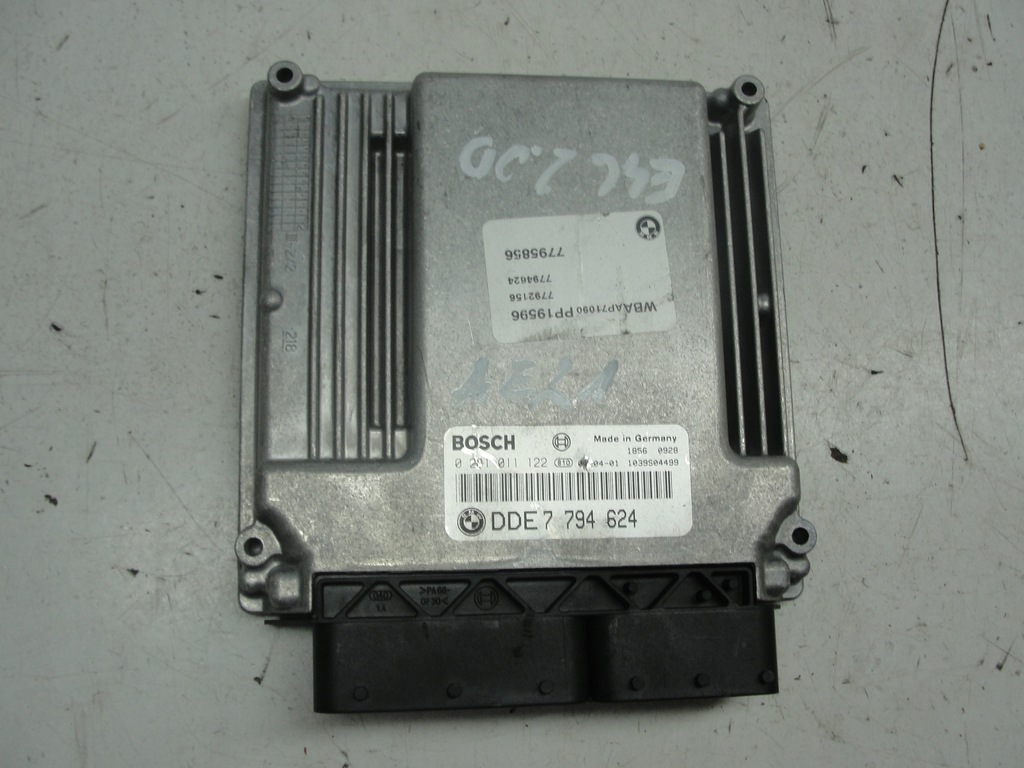 фото №1, Бортовой компьютер двигателя bmw e46 2.0d