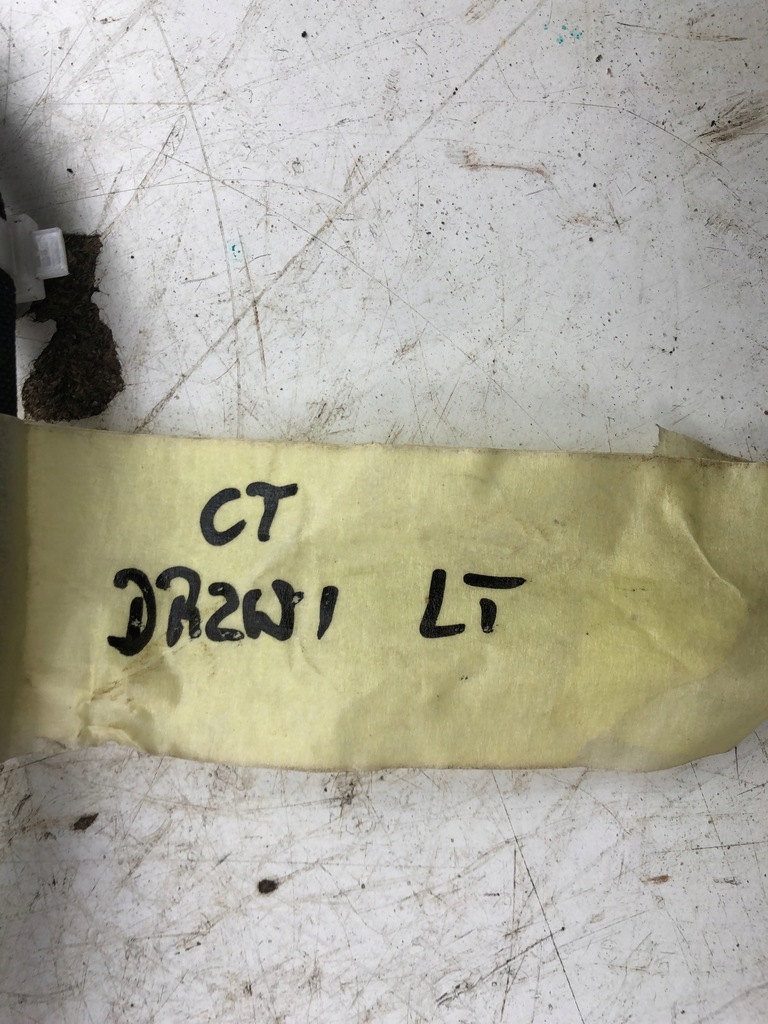 фото №9, Lexus ct джгут електропроводка двері лівий задня