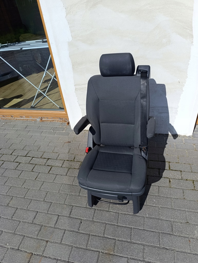 фото №12, Vw t5 t6 multivan сиденье поворотный второй/третий ряд czarny/antracyt