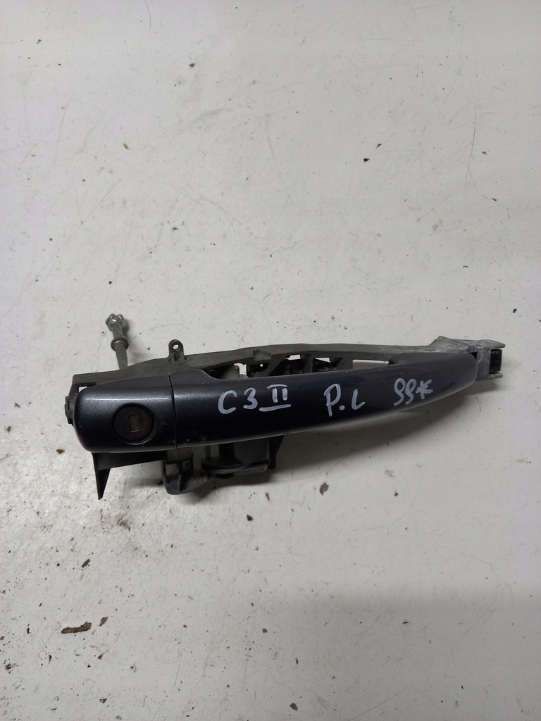 фото №1, Ручка наружная левый перед citroen c3 ii kth