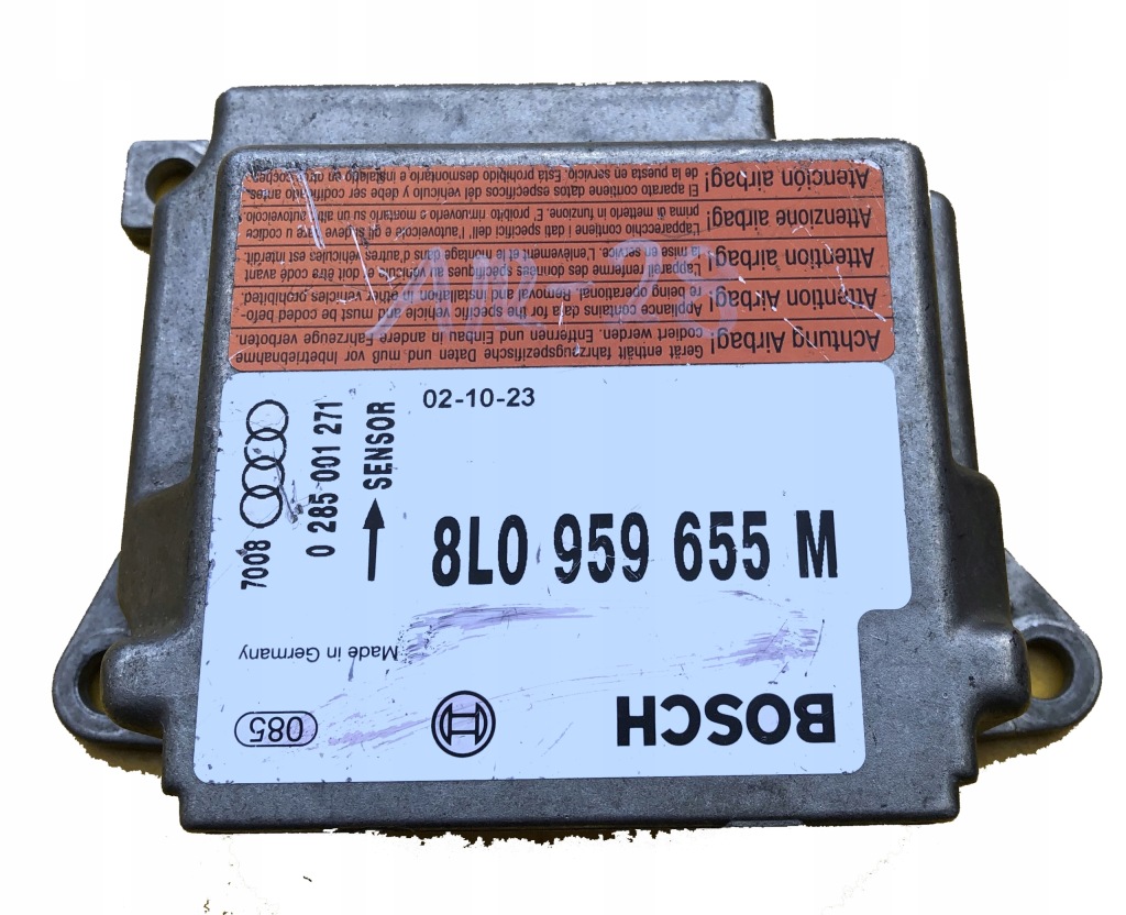 фото №1, Датчик подушка безопасности audi a3 8l 8l0959655m dopiszę