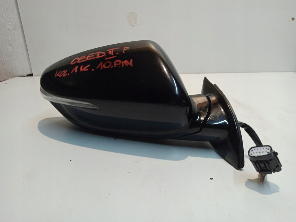 фото №8, Kia ceed ii 1k дзеркало електричний праве 10-pin