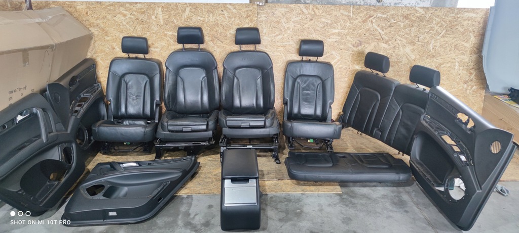 фото №1, Сиденье сиденья audi q7 4l 6 человек подогрев s line kpl