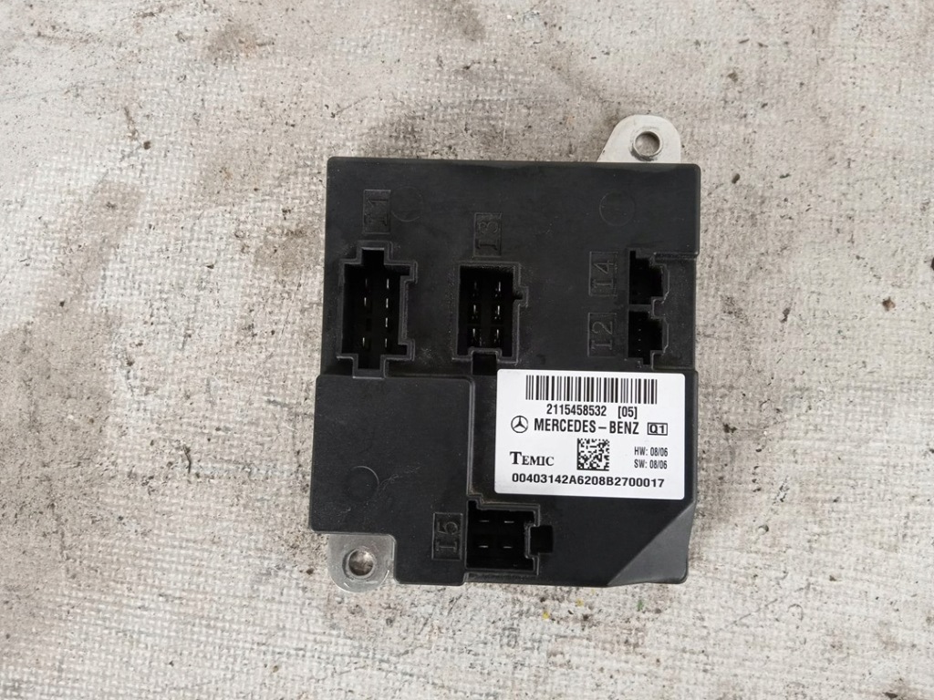 фото №1, Mercedes benz cls w219 w211 модуль сидіння 2115458532