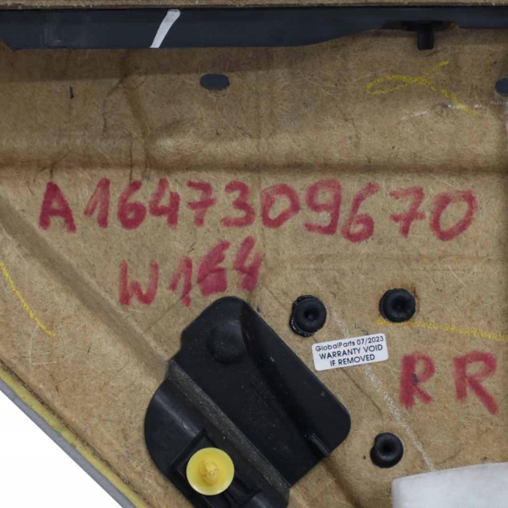 фото №13, Mercedes w164 обшивка двері правий задня a1647301470