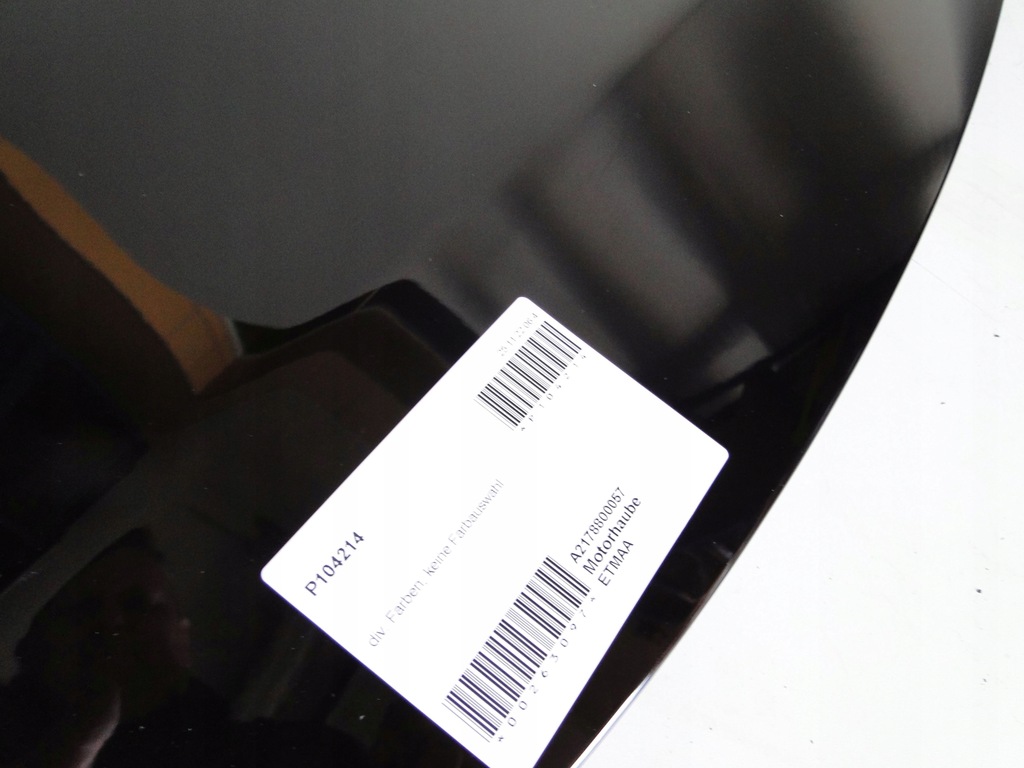 фото №10, Mercedes s klasa 217 lift капот кришка двигуна