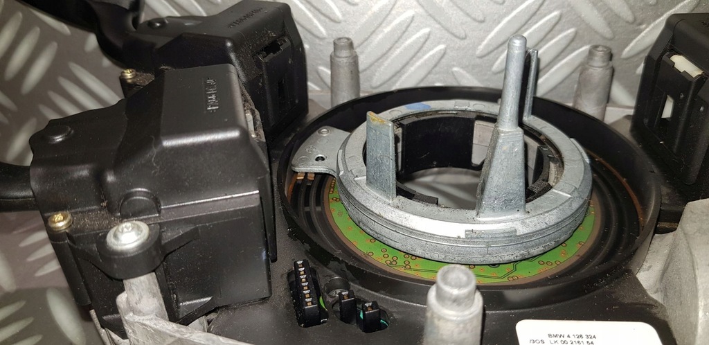 фото №7, Bmw 5 e60 e61 e63 переключатели лента датчик kąta поворота active руль 6938693