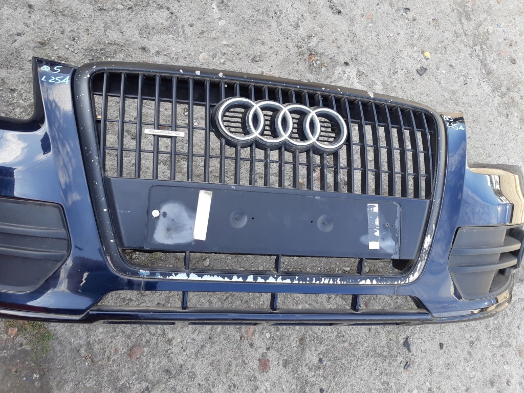 фото №4, Audi q5 8r бампер передний перед решётка радиатора решётка радиатора
