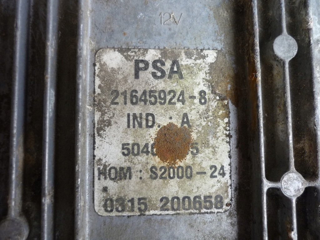 фото №6, Блок управления двигателя peugeot partner 9643782580