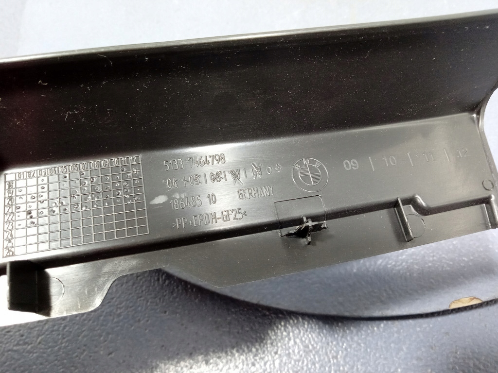 фото №6, Bmw 1 f40 молдинг рамка защита рамы дверь правый задняя 7464798