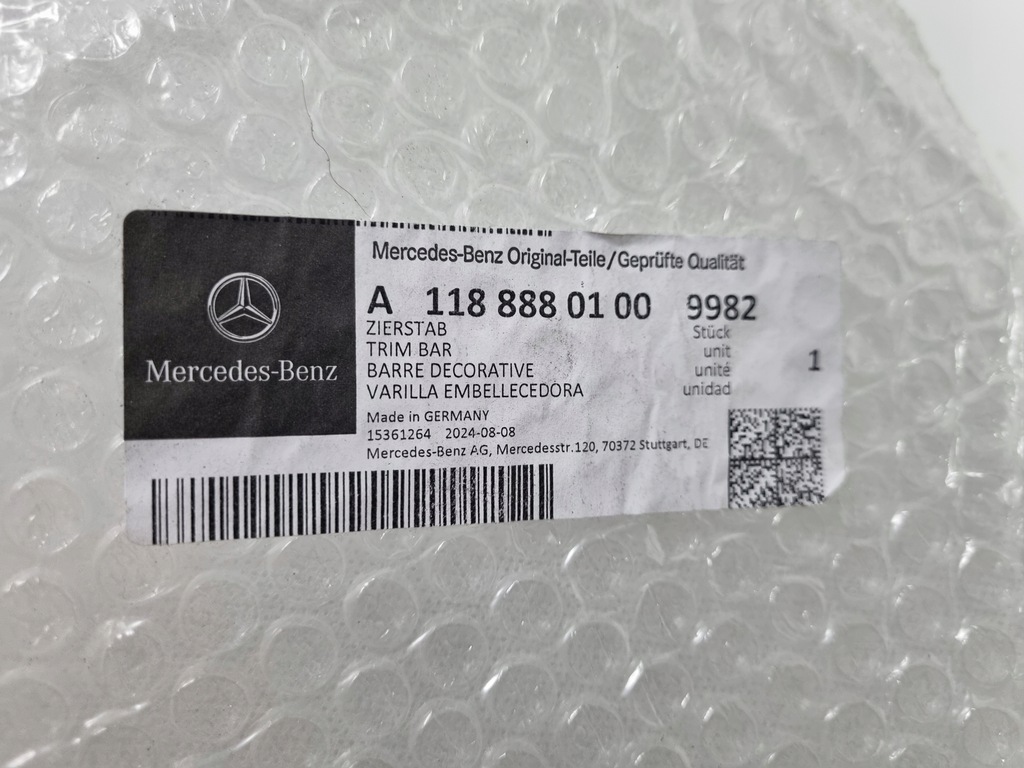 фото №6, Mercedes cla w118 решітка радіатора решітка радіатора бампера перед a1188880100