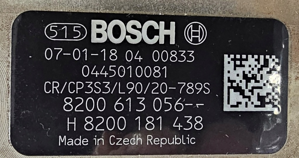 фото №2, Nowa оригинальная насос впрыскная renault espace iv 4 2.2 dci - 7711368702