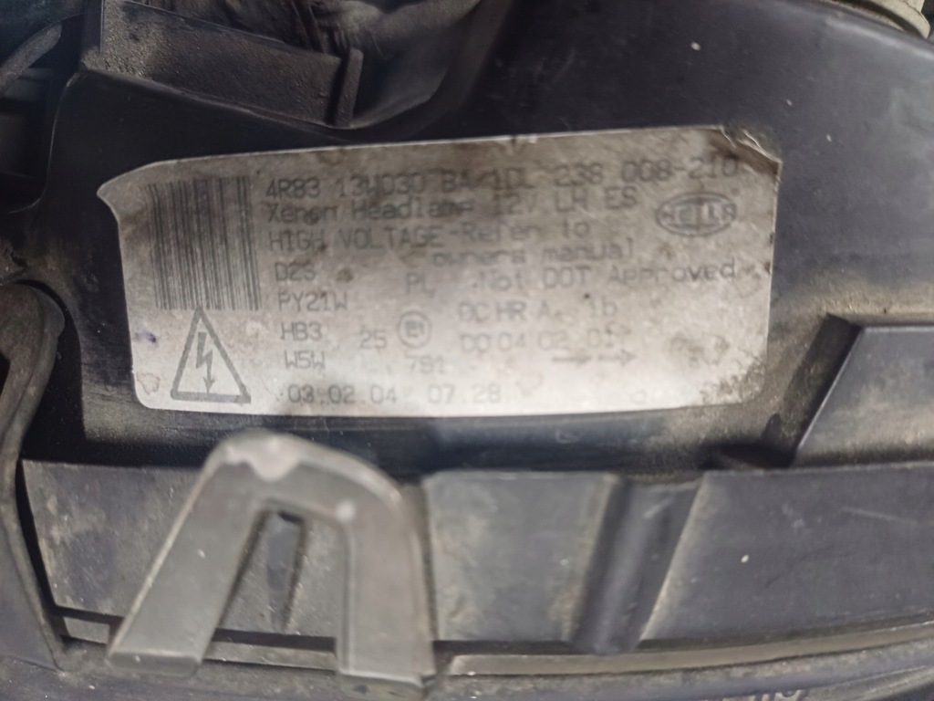 фото №11, Лампа левый перед jaguar s-type 99-07r ксенон europa