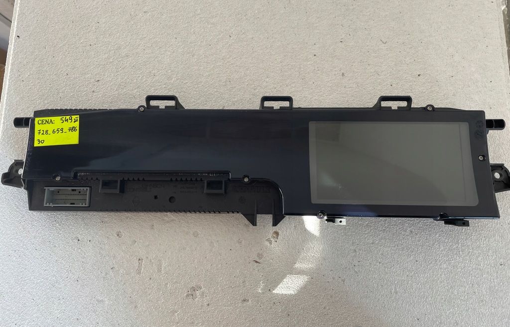 фото №1, Счетчик дисплей с навигация renault scenic ii p8200487228a