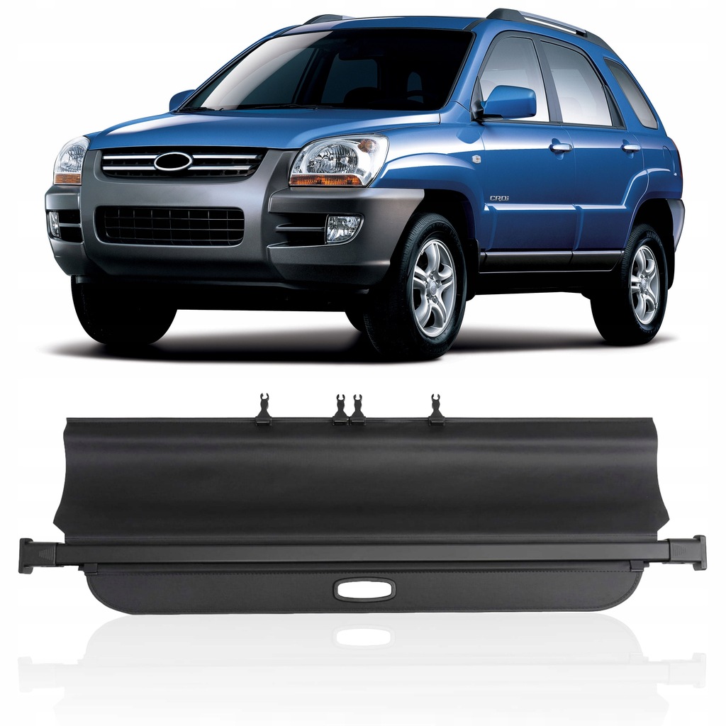 фото №1, Kia sportage ii je 2004-2010 шторка автомобильная czarna