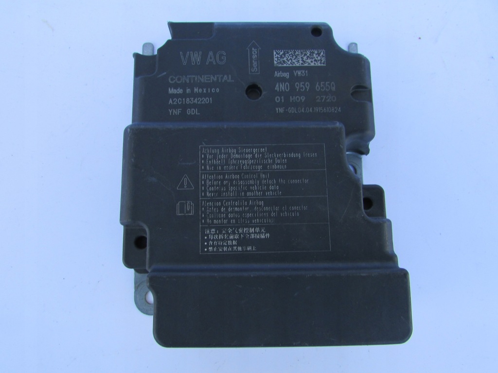 фото №1, Модуль датчик подушка безпеки audi a6 a7 q8 4n0959655q