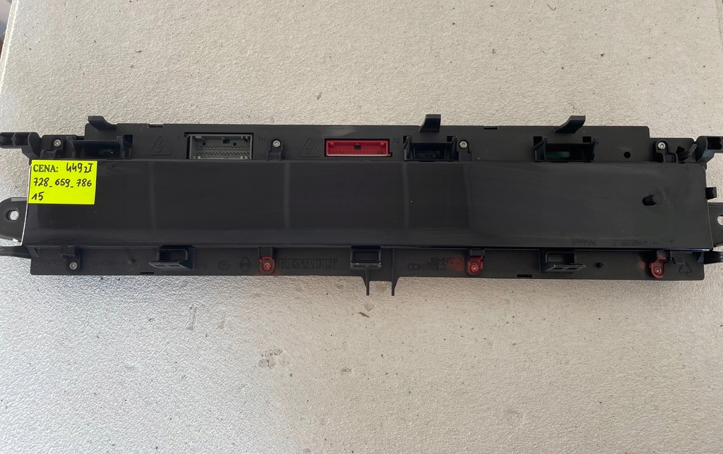 фото №1, Лічильник дисплей з навігація renault scenic ii p8200107954c