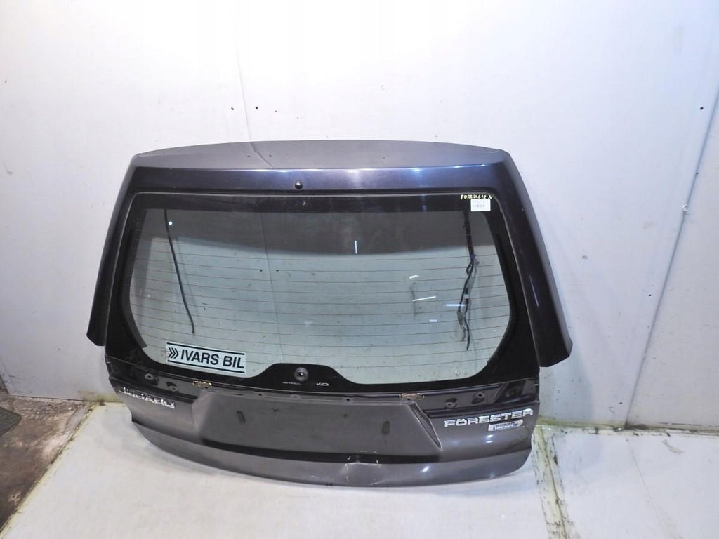 фото №10, Кришка багажника задня скло 61k subaru forester iii