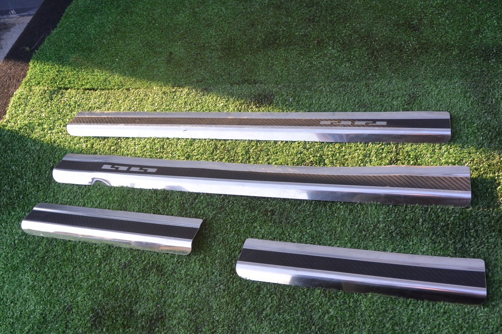 фото №4, Защита накладка порог перед задняя kpl vw passat cc