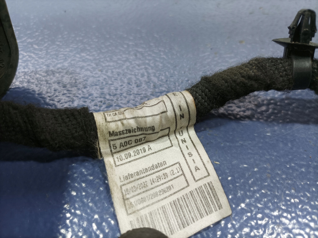 фото №7, Bmw 3 g20 g21 m3 g80 жгут электропроводка дверь задняя правая 5a0c089