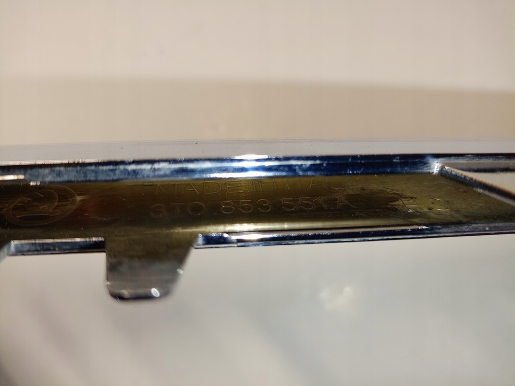 фото №9, Молдинг хром бампера перед 3t0853551a skoda superb ii