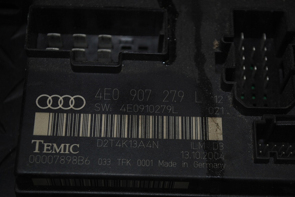 фото №4, Audi a8 d3 модуль блок керування світла 4e0907279l