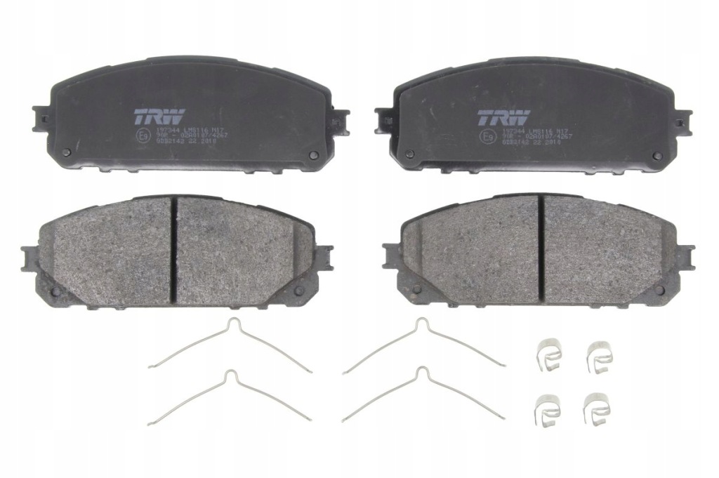 Купити Гальмівна колодка гальмівний комплект . trw gdb2142