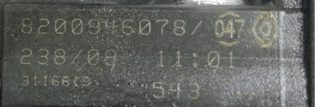 фото №4, Клапан вакууму renault scenic 2.0 dci 8200946078