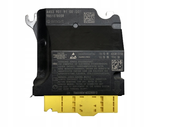 фото №1, Модуль датчик подушка безопасности smart forfour 453