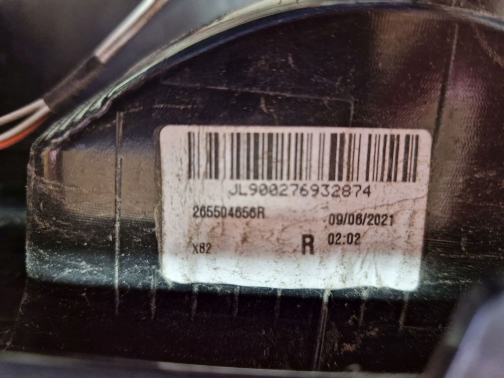 фото №3, Лампа задня права renault trafic iii 2014r-