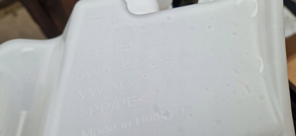 фото №5, Бак омывателя 5wa955453a 5ff955453 golf 8 viii 1.5 tsi