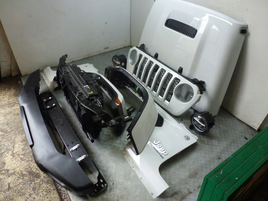 фото №6, Перед капот jeep wrangler jl gladiator kompletny