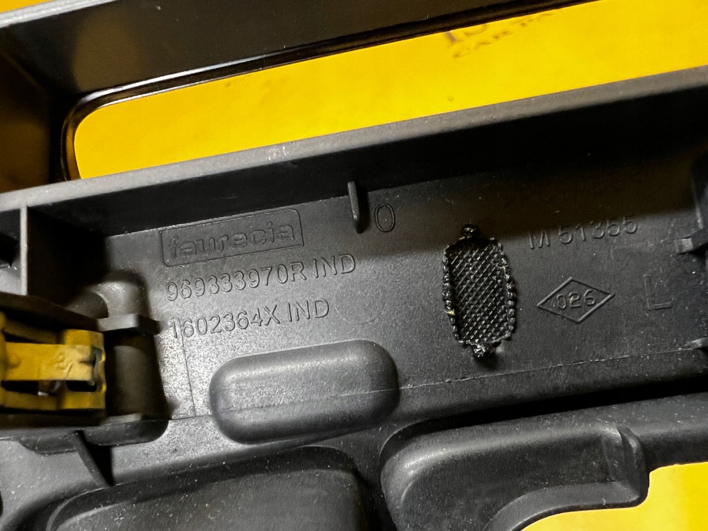 фото №7, Рамка панель выборщик коробки передач renault scenic iv eu