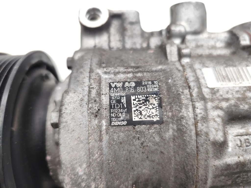 фото №8, Audi a4 компрессор / компрессор кондиционера a/c 2.0 tdi дизель 4m0816803